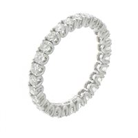 Anello Chimento Donna Eternity in Oro bianco Diamante 0.93 Ct 1AA20303G5140 - 1AA20303G5140